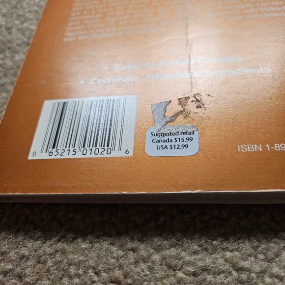 4/$25 Microwave Cooking by Jean Pare - Spiralbound -‎ 1993 - Picture 7 of 8